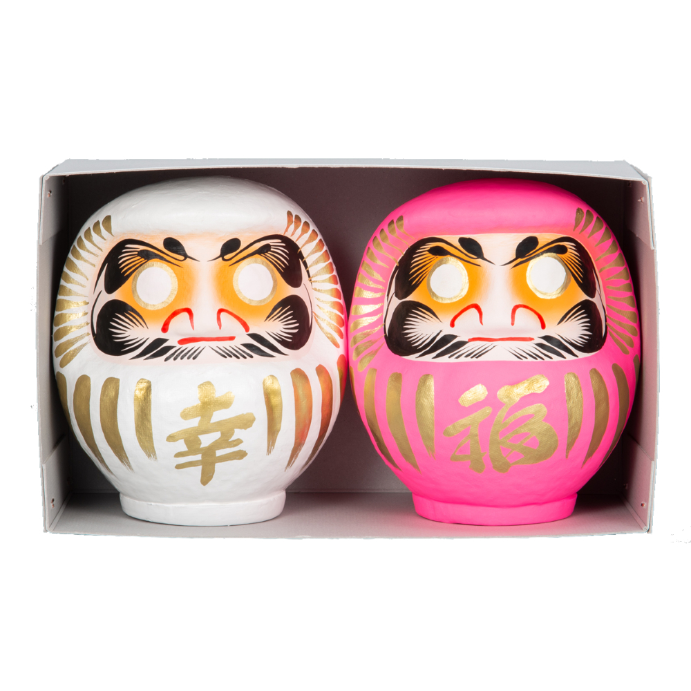 紅白だるま1.5号箱あり