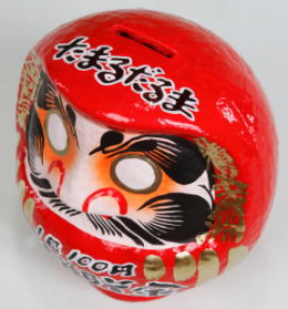 貯金箱だるま2号