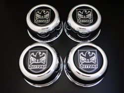 デイトナスチールキャップ　108X55mm クローム 【4個セット】