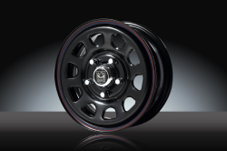 デイトナブラックスチール14"　クロームキャップ <タウン・ライトエース 専用>