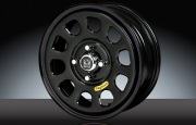 デイトナブラックスチール14"　クロームキャップ <軽CAR専用>