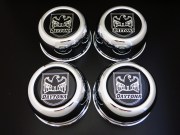 デイトナスチールキャップ　108X55mm クローム 【4個セット】