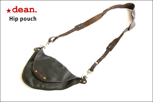 ★dean.レザーバッグ【Hip pouch】