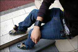 ハリウッドスターも愛用するLAブランド★deanのレザーブレスレット(mw04_men's_leather_cuffs)