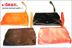 ★dean. wal01（a） machine stitched wallet