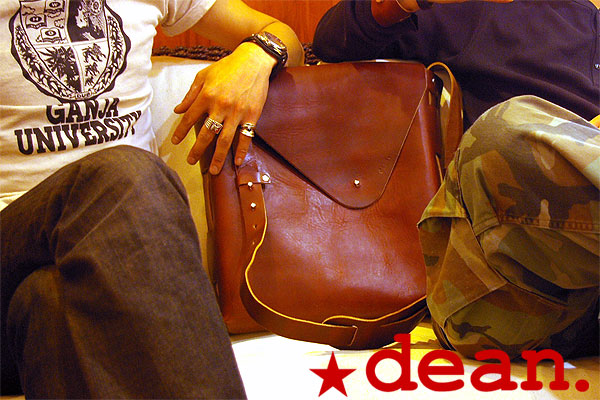 ハリウッドスターも愛用するLAブランド★deanのレザーバッグ(ub01) シリーズ