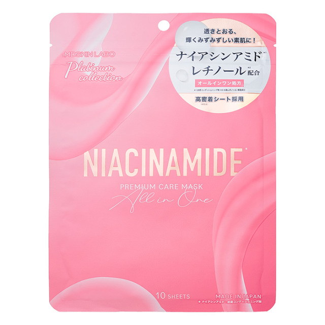 ナイアシンアミド プレミアム ケア マスク 10P