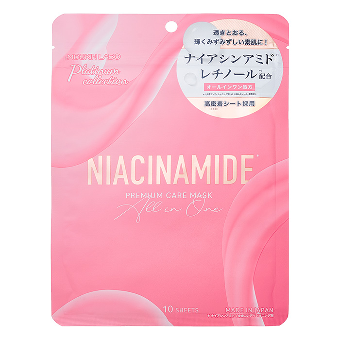 ナイアシンアミド プレミアム ケア マスク 10P