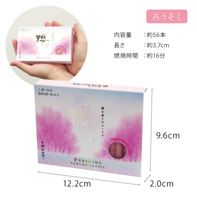 線香ろうそく