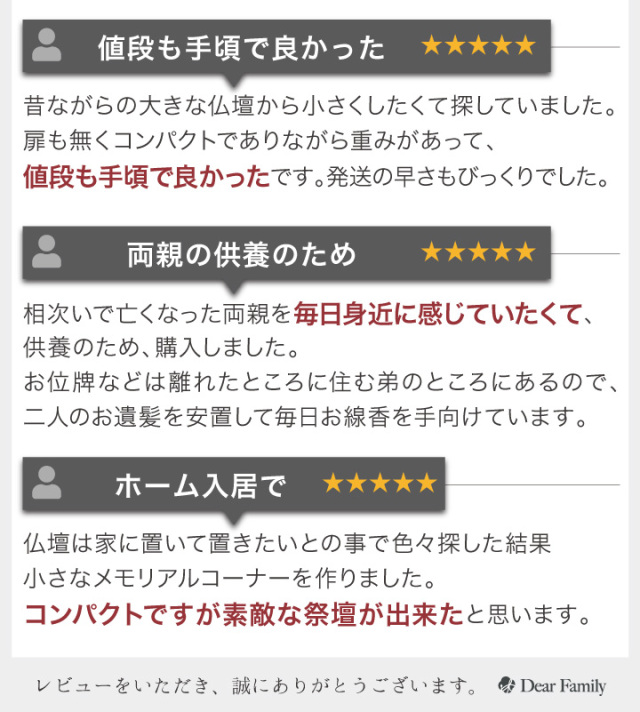 手元供養セット