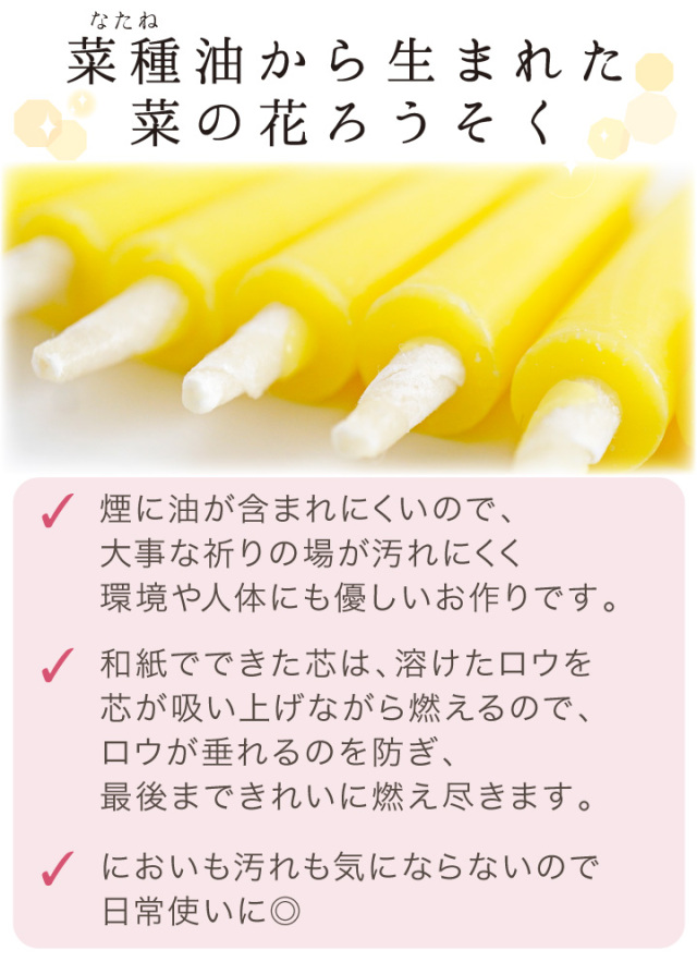 線香ろうそく