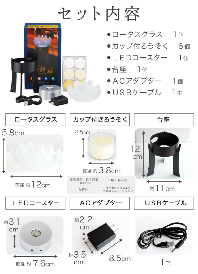 線香ろうそく