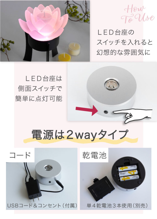 線香ろうそく