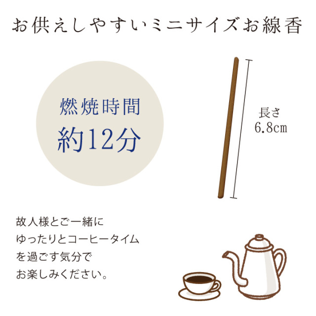 線香ろうそく