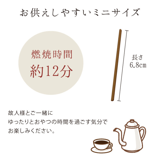 線香ろうそく