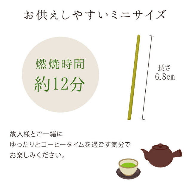 線香ろうそく