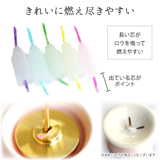 線香ろうそく