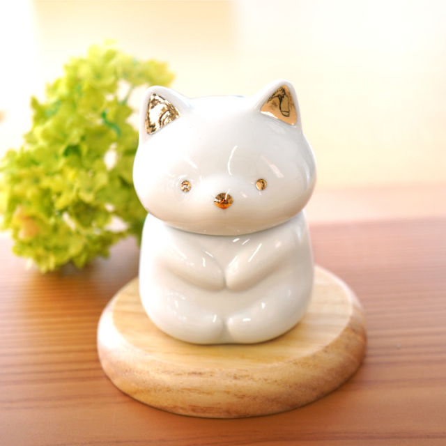 ミニ骨壷 お座り骨壷 わんちゃん ねこちゃん うさぎちゃん 陶器製
