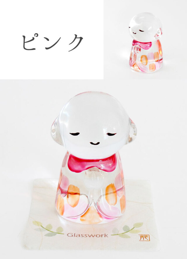 お地蔵さん 置物 クリスタル お地蔵様 見守り地蔵 彩 水子地蔵 水子供