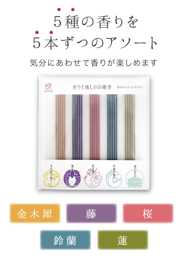 線香ろうそく