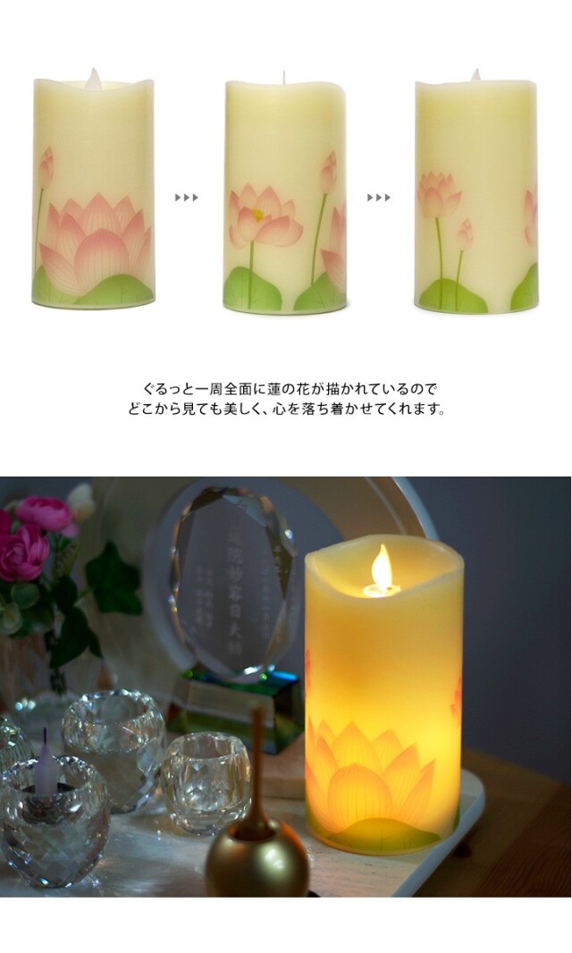 線香ろうそく