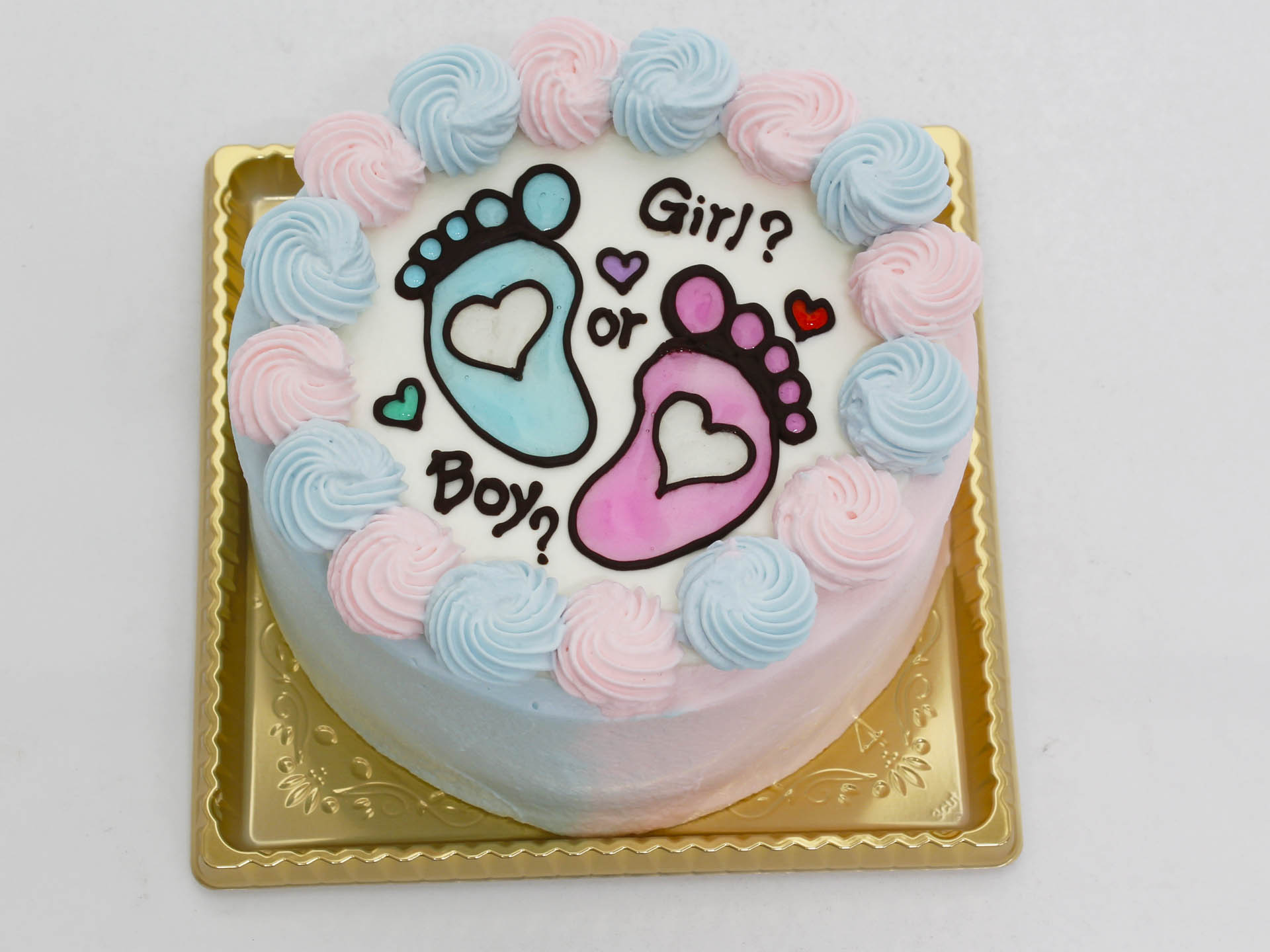 ジェンダーリビールケーキ （４号 １２ｃｍ） 　２人様用