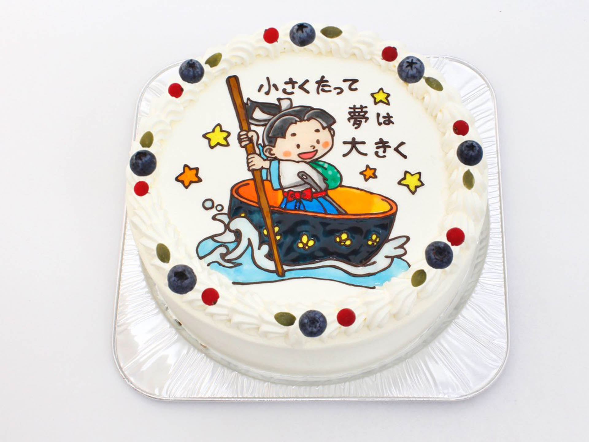 イラストケーキ