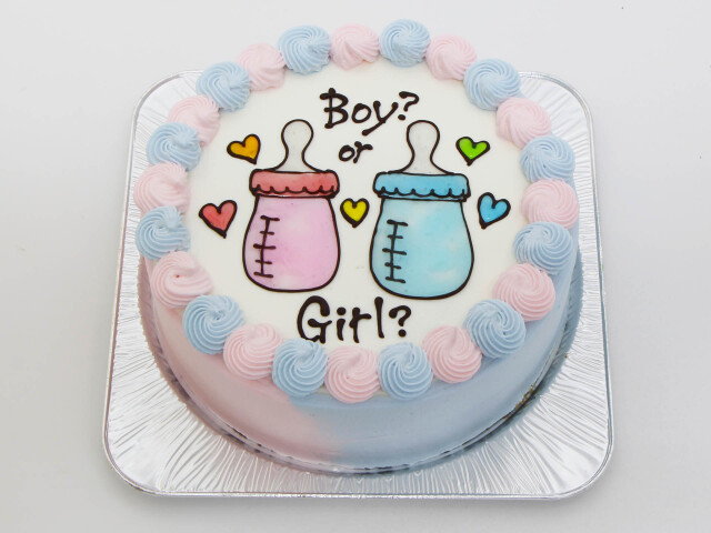 ジェンダーリビールケーキ （6号 １8ｃｍ） 　6~8人様用