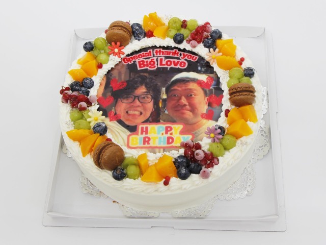 プリントケーキ （９号 ２7ｃｍ） 中パーティー用