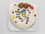 新商品ハーフバースデーケーキ