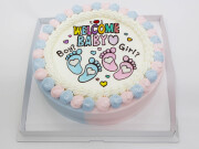 ジェンダーリビールケーキ （10号 30ｃｍ） 　20人様用