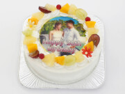 プリントケーキ （５号 15ｃｍ） ３～５人様用