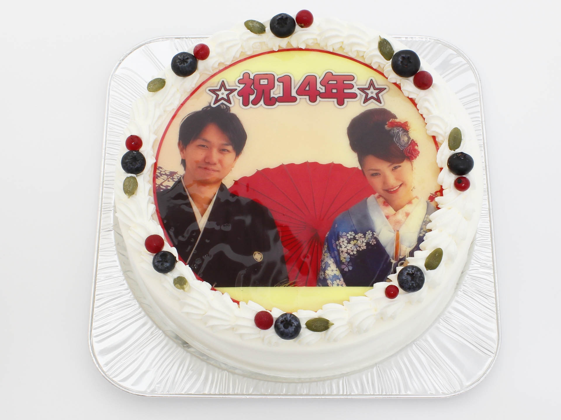 プリントケーキ （７号 21ｃｍ） 10～12人様用