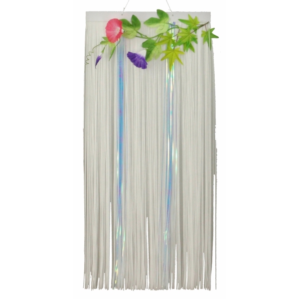 涼風朝顔カーテン 夏 飾り 販促グッズ 店内装飾 カーテン すだれ デコレーションラボ