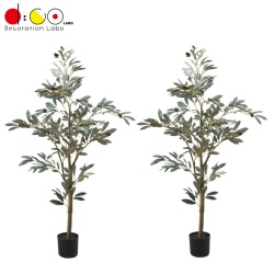 フェイクグリーン リーフ ツリー 人工観葉植物 オリーブ オリーブツリー