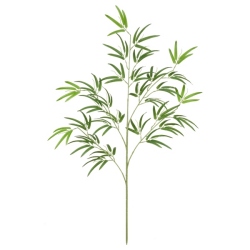 フェイクグリーン リーフ スプレイ 人工観葉植物 バンブースプレイ バンブー 笹 七夕 笹の造花