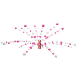 【平日14時まで当日出荷】舞玉 モチ花 センター NYCT3423 正月 飾り 販促グッズ 店内装飾 舞玉 まゆ玉 センター 繭玉 餅花