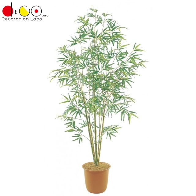 バンブー ツリー 枝 笹 フェイクグリーン 人工観葉植物 造花 七夕