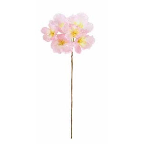 6輪桜枝付 桜 さくら サクラ 造花 ピック アートフラワー アレンジ