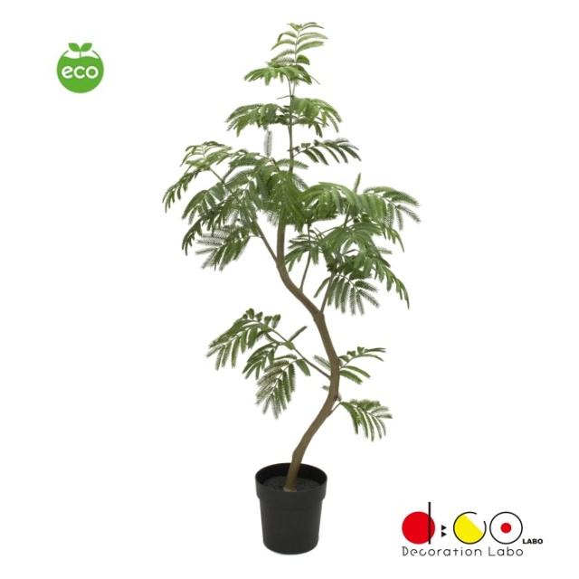 フェイクグリーン リーフ ツリー 人工観葉植物 エバーフレッシュ