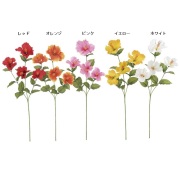 トロピカルハイビスカス*4 レッド FLS5135RD トロピカル ハイビスカス 造花 スプレイ アートフラワー 