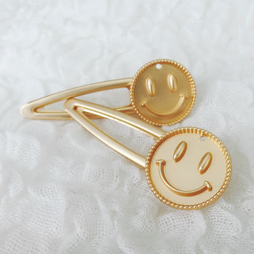 ヘアピン　03 スマイル ゴールド