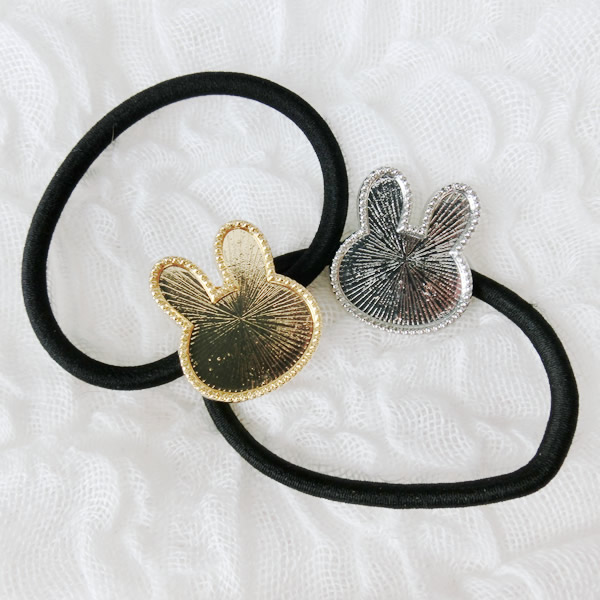 ヘアゴム15 ウサギ うさぎ