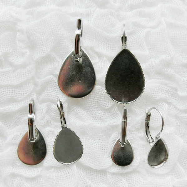 フック型ピアス しずく 雫 涙 ス テンレス