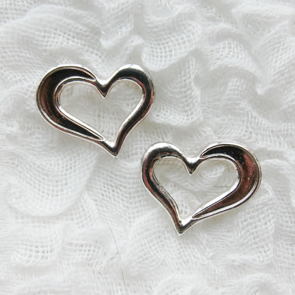 オープンハート ペンダントトップ