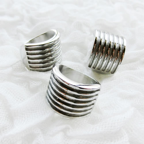 dg-r34 ハーフ6重溝リング　ステンレス素材