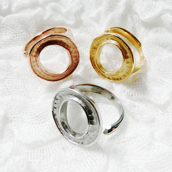 Oリング　シルバー　ゴールド　ピンクゴールド