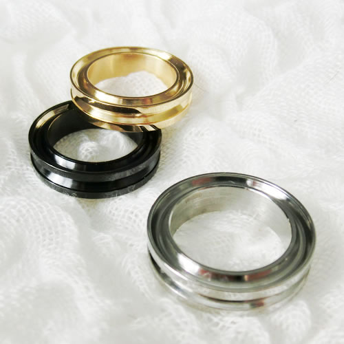 3方向ボリュームエタニティリング 70 ステンレス