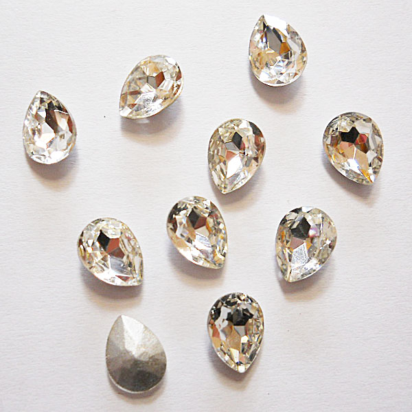 クリスタル・ビジュー・ファンシーストーン10個セット！