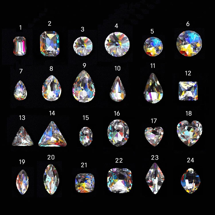 ビジューオーロラストーン